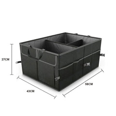 Car Trunk Foldable Storage Box, Size: 58 x 43 x 27cm, 58 x 43 x 27cm