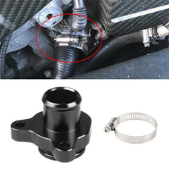 Car Water Hose Joint Pipe Adaptor with Clamps 11537541992 for BMW 335i, Black, Blue, Red