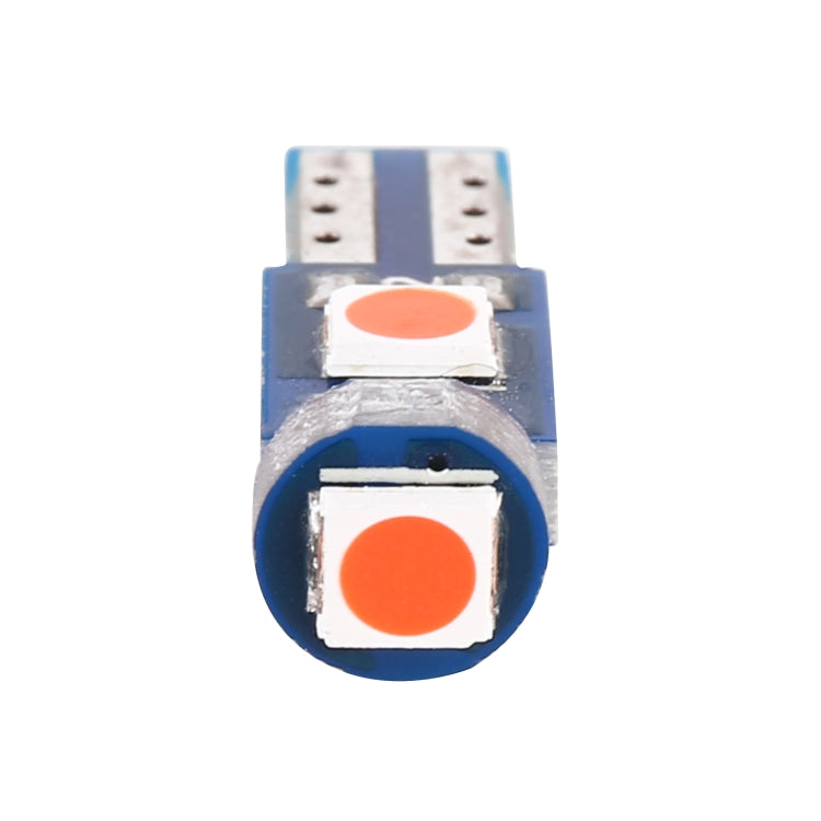 10 in 1 Car T5 0.2W DC12V Instrument Panel LED Decorative Light