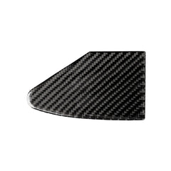 Carbon Fiber Car Charging Port Panel Decorative Sticker for Tesla Model X, Suitable for Left Driving, Charging Port Panel
