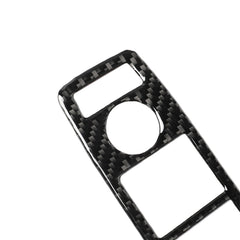 4 PCS Carbon Fiber Car Window Lift Panel Decorative Sticker for Tesla Model X, Window Lift Panel