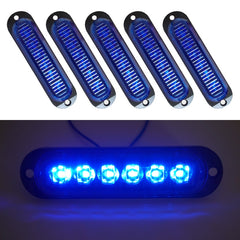 5 PCS MK-093 Car / Truck 6LEDs Side Marker Indicator Lights Bulb Lamp, MK-093(White Light), MK-093(Yellow Light), MK-093(Blue Light), MK-093(Green Light), MK-093(Red Light)