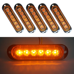 5 PCS MK-093 Car / Truck 6LEDs Side Marker Indicator Lights Bulb Lamp, MK-093(White Light), MK-093(Yellow Light), MK-093(Blue Light), MK-093(Green Light), MK-093(Red Light)