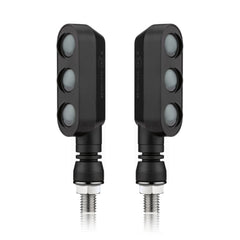 2 PCS KC050 Motorcycle LED Turn Signal Running Brake Light, KC050