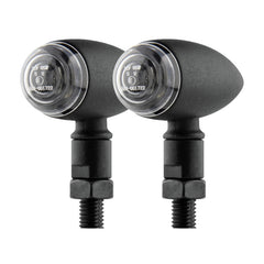 2 PCS KC805 Motorcycle Retro Metal Turn Signal Light