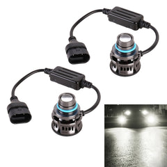 1 Pair 9005 27W / DC12V Car Aluminum Alloy LED Headlight, 9005 (White Light), 9005 (Blue Light), 9005 (Gold Light), 9005 (Lime Green)