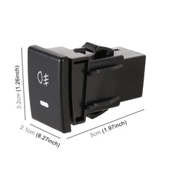TS-16 Car Fog Light On-Off Button Switch with Cable for Isuzu mu-X, For Isuzu mu-X