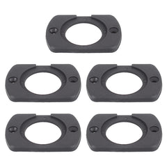 5 PCS 1 Hole Car Modified USB Charging Voltmeter Cigarette Lighter Panel, 1 Hole