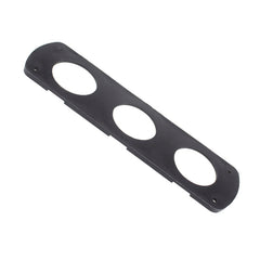 5 PCS 3-Hole Car Modified USB Charging Voltmeter Cigarette Lighter Panel, 3-Hole