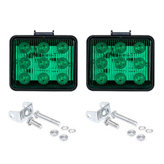 2 PCS ZS-7013 3 inch 9LEDs Strobe Waterproof Car / Truck Warning Light