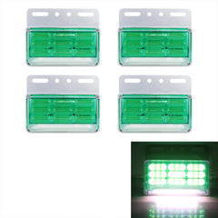 4 PCS ZS-9001 DC24V 9D Waterproof Car / Truck Side Marker Indicator Lights Bulb Lamp, Blue Light, Green Light, Red Light, White Light, Yellow Light