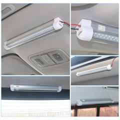 2 PCS ZS-3332 12-85V High Bright 72LEDs RV Dome Light Cabin Light Bar, ZS-3332