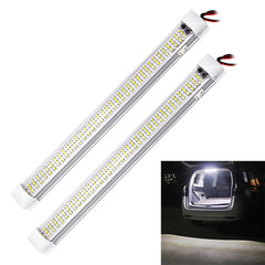 2 PCS ZS-3333 Side Switch Type 12-80V High Bright 108LEDs Car Dome Light Cabin Light Bar, ZS-3333 Side Switch Type