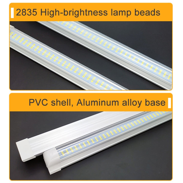 2 PCS ZS-3333 Top Switch Type 12-80V High Bright 108LEDs Car Dome Light Cabin Light Bar, ZS-3333 Top Switch Type