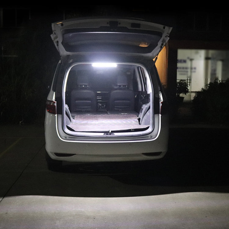 2 PCS ZS-3333 Top Switch Type 12-80V High Bright 108LEDs Car Dome Light Cabin Light Bar, ZS-3333 Top Switch Type