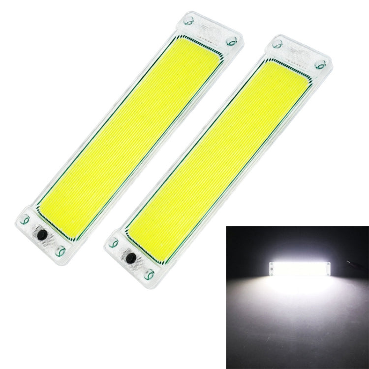 2 PCS ZS-3347 DC12-24V High Bright 108 COB Lamp Beads Car Dome Light Cabin Light Bar, ZS-3347