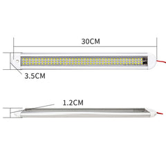 2 PCS ZS-3385 DC12-85V High Bright 120LEDs Lamp Beads Car Dome Light Cabin Light Bar, ZS-3385