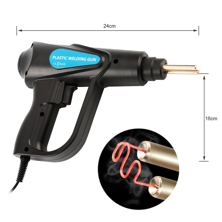 70W Hot Stapler Plastic Welding Machine Car Bumper Repair Kit Plier, UK Plug, UK Plug