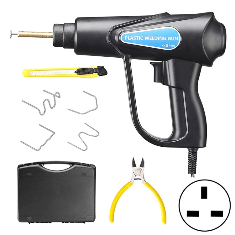 70W Hot Stapler Plastic Welding Machine Car Bumper Repair Kit Plier, UK Plug, UK Plug