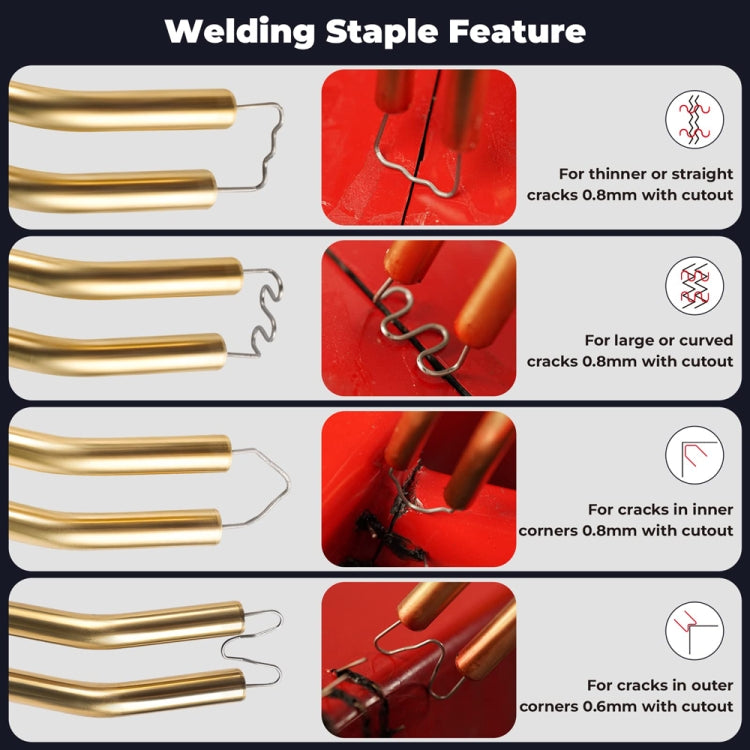 70W Hot Stapler Plastic Welding Machine Car Bumper Repair Kit Plier, UK Plug, UK Plug