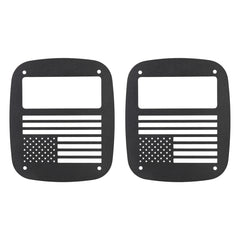 P-018 Car Tail Light Trim Taillight Cover for Jeep Wrangler TJ 1997-2006, P-018