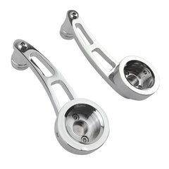 Car 4-1/4 inch Electroplated Winder Handle Crank Door Lever Handle for Chevrolet / Ford / Chrysler, For Chevrolet / Ford