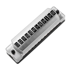 CS-978A2 FB1902 1 In 12 Out Independent Positive Negative Fuse Box without Fuse Piece for Auto Car Truck Boat, CS-978A2
