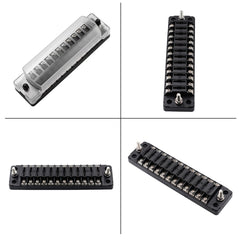 CS-979A2 FB1904 1 In 1 Out 12 Ways No Distinction Positive Negative Fuse Box without Fuse for Auto Car Truck Boat, CS-979A2