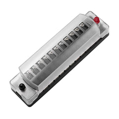 ZH-978A2 FB1902 1 In 12 Out 12 Ways Independent Positive Negative Fuse Box with 24 Fuses for Auto Car Truck Boat, ZH-978A2