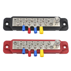 48V 180A 12 Way Power Distribution Terminal Block Battery Bus Bar Set, 12 Way