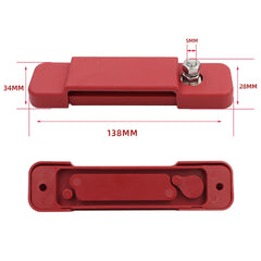 48V 180A 12 Way Power Distribution Terminal Block Battery Bus Bar Set, 12 Way