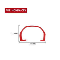 For Honda CRV 2007-2011 Carbon Fiber Car Dashboard Frame Decorative Sticker,Left and Right Drive Universal, Car Dashboard Frame