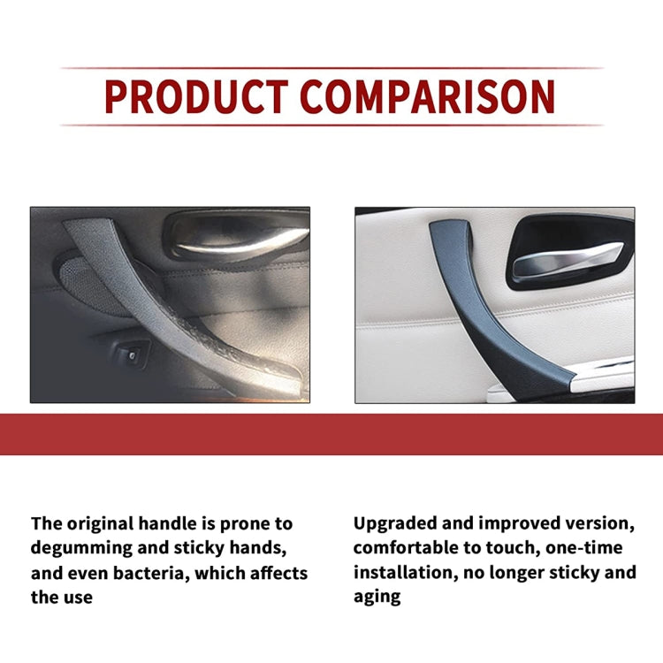 Car Left Rear Inside Door Handle 51417230849 for BMW 3 Series E90 2006-2012, 51417230849