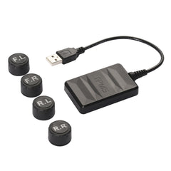 USB TPMS Tire Pressure Monitoring System Android with External Sensor for Car Radio DVD Player, with External Sensor