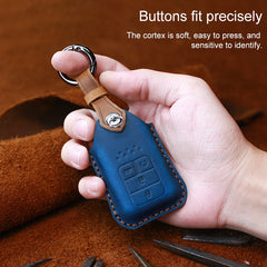 For Honda Car Cowhide Leather Key Protective Cover Key Case, Four Keys Version, For Honda, Four Keys Version, For Honda , Four Keys Version