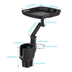 Car Beverage Table Food Rack Mobile Phone Holder, Beverage Table Food Rack