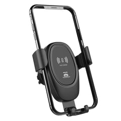 Car Wireless Charger Multifunctional Mobile Phone Wireless Charger Stand, Multifunctional Black