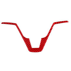 For Honda CRV 2007-2011 Carbon Fiber Car Steering Wheel Decorative Sticker, Left Drive, Car Steering Wheel