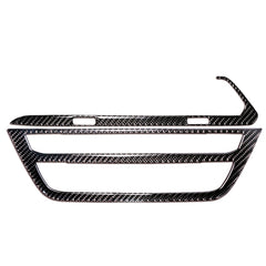 2 in 1 Car Carbon Fiber Air Conditioner CD Control Panel M Performance Decorative Sticker for BMW G01 X3 2018-2020 / G02 X4 2019-2020, Left Drive, 2 in 1 Air Conditioner CD Control Panel