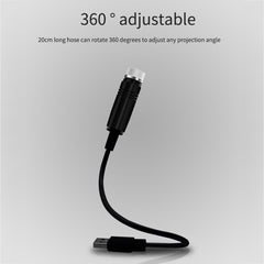 Car USB Star Dome Projector Hose Light, Constantly Bright Version, Constantly Bright(Purple Blue)