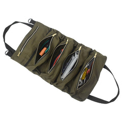 Car Auto Multi-function Canvas Storage Bag Portable Tool Bag Hanging Pocket Bag, Multi-function Army Green, Multi-function Khaki