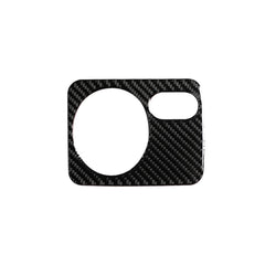 Carbon Fiber Car Headlight Switch Panel Decorative Sticker for Volkswagen Golf 6 2008-2012, Left Driving, Headlight Switch Panel, Left Driving