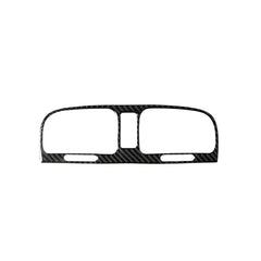 Carbon Fiber Car Middle Air Outlet Decorative Sticker for Volkswagen Golf 6 2008-2012, Middle Air Outlet