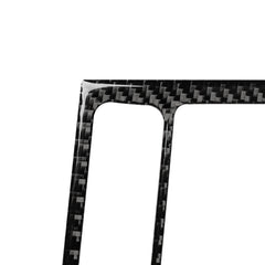 Carbon Fiber Car Ashtray Frame Decorative Sticker for Volkswagen Golf 6 2008-2012, Ashtray Frame