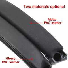 For Land Rover Discovery 2015-2019 Car Leather Texture Inside Door Right Handle LR076163, Left Driving, Leather Texture Right Handle