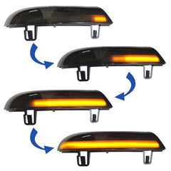 2pcs For Volkswagen Golf 5 MK5 2003-2008 Car Dynamic LED Turn Signal Light Rearview Mirror Flasher Water Blinker, For Volkswagen Golf 5 MK5 2003-2008