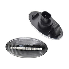 2pcs For Suzuki Grand Vitara JT 2005-2012 Car Dynamic LED Fender Side Light, For Suzuki Grand Vitara JT 2005-2012 (Transparent), For Suzuki Grand Vitara JT 2005-2012 (Transparent Black)