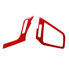 Car Carbon Fiber Left and Right Air Outlet Decorative Sticker for Honda Tenth Generation Civic 2016-2019, Left Drive, Air Outlet Left Drive