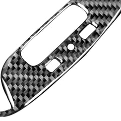 Car Carbon Fiber Rear Roof Reading Light Decorative Sticker for Mitsubishi Lancer EVO 2008-2015, Left and Right Drive Universal, Rear Roof Reading Light