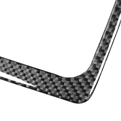Car Carbon Fiber Manual Gearbox Decorative Sticker for Mitsubishi Lancer EVO (Only GTS) 2008-2015, Left and Right Drive Universal, Manual Gearbox (Only GTS)